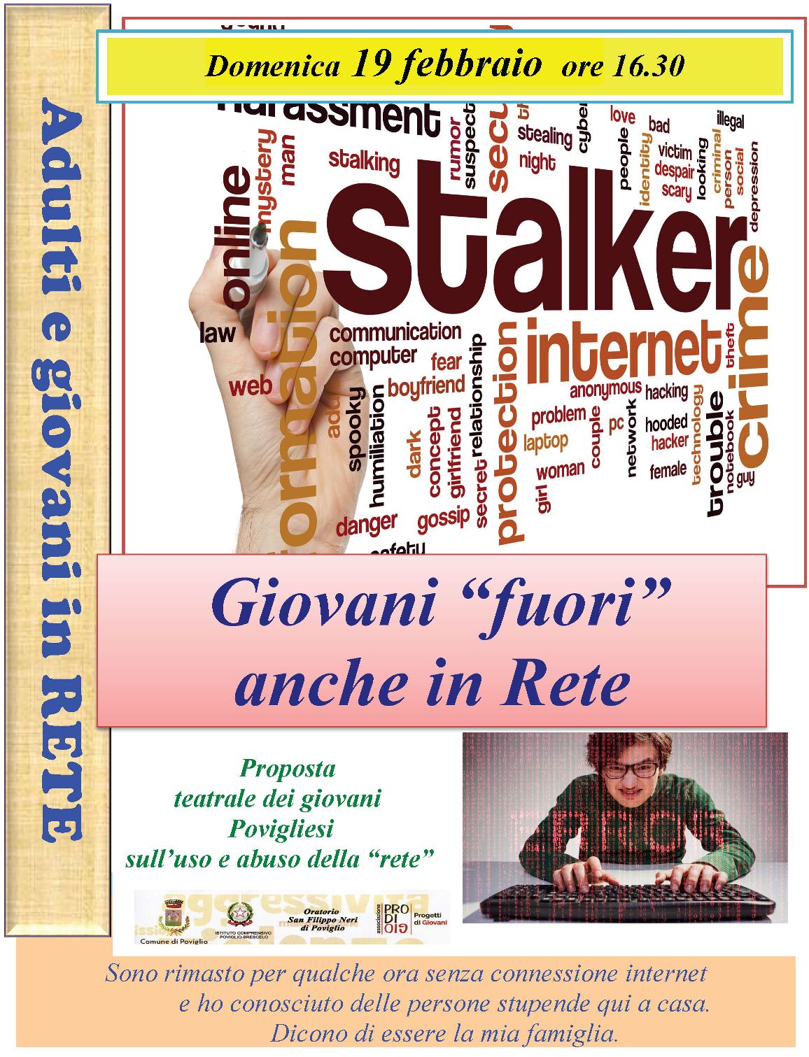 Locandina: 2016-17 » giovani fuori anche in rete 19 febbraio 2017