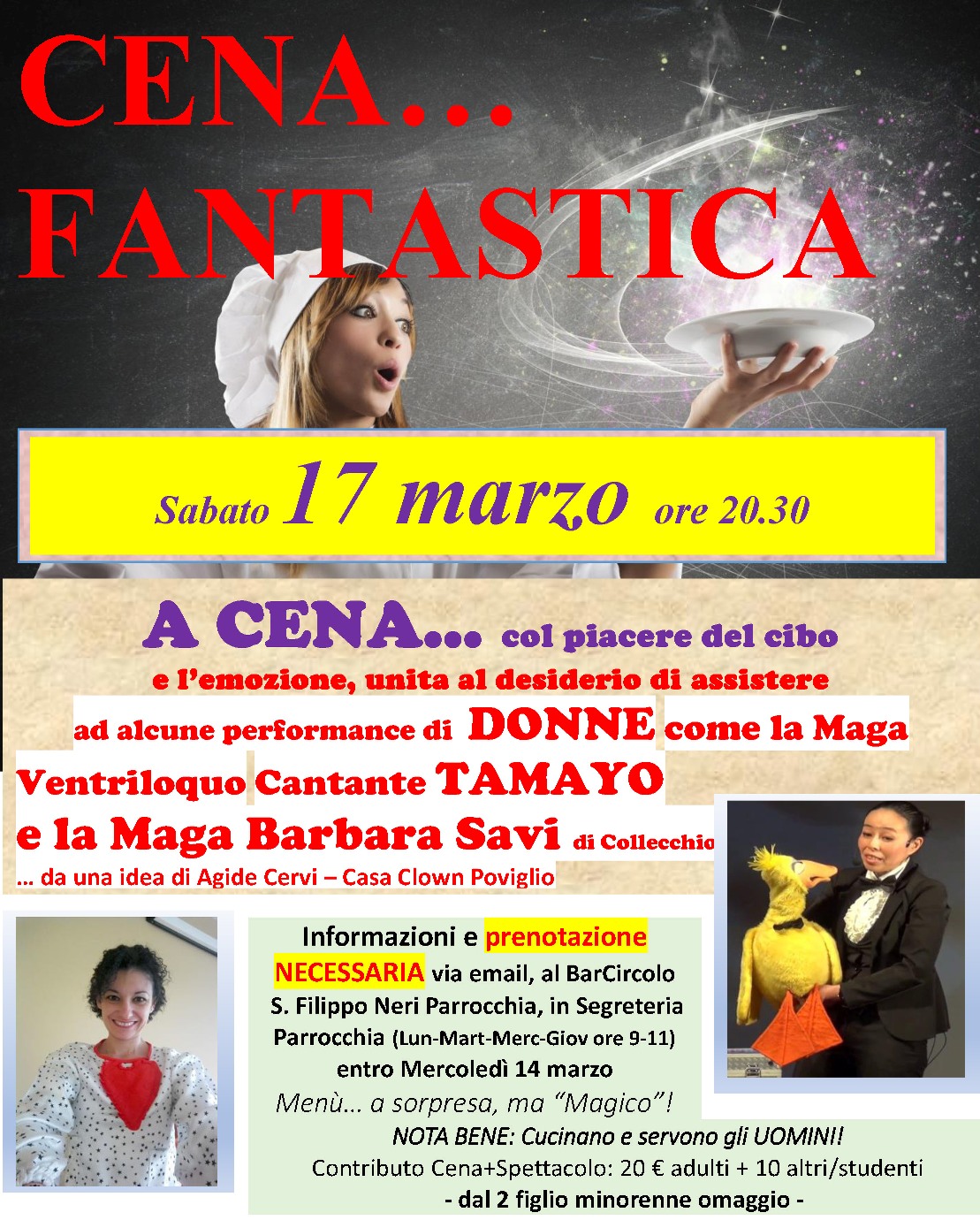 Locandina: 2017-18 &raquo; Cena fantastica 17-03-2018 v4