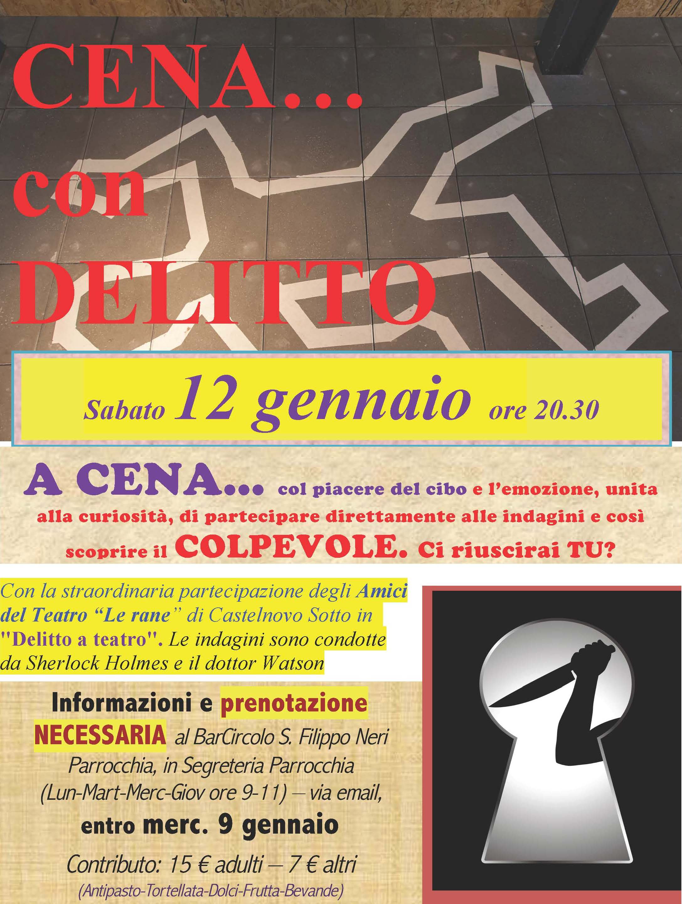 Locandina: 2018-19 &raquo; Cena con delitto 12-01-2019