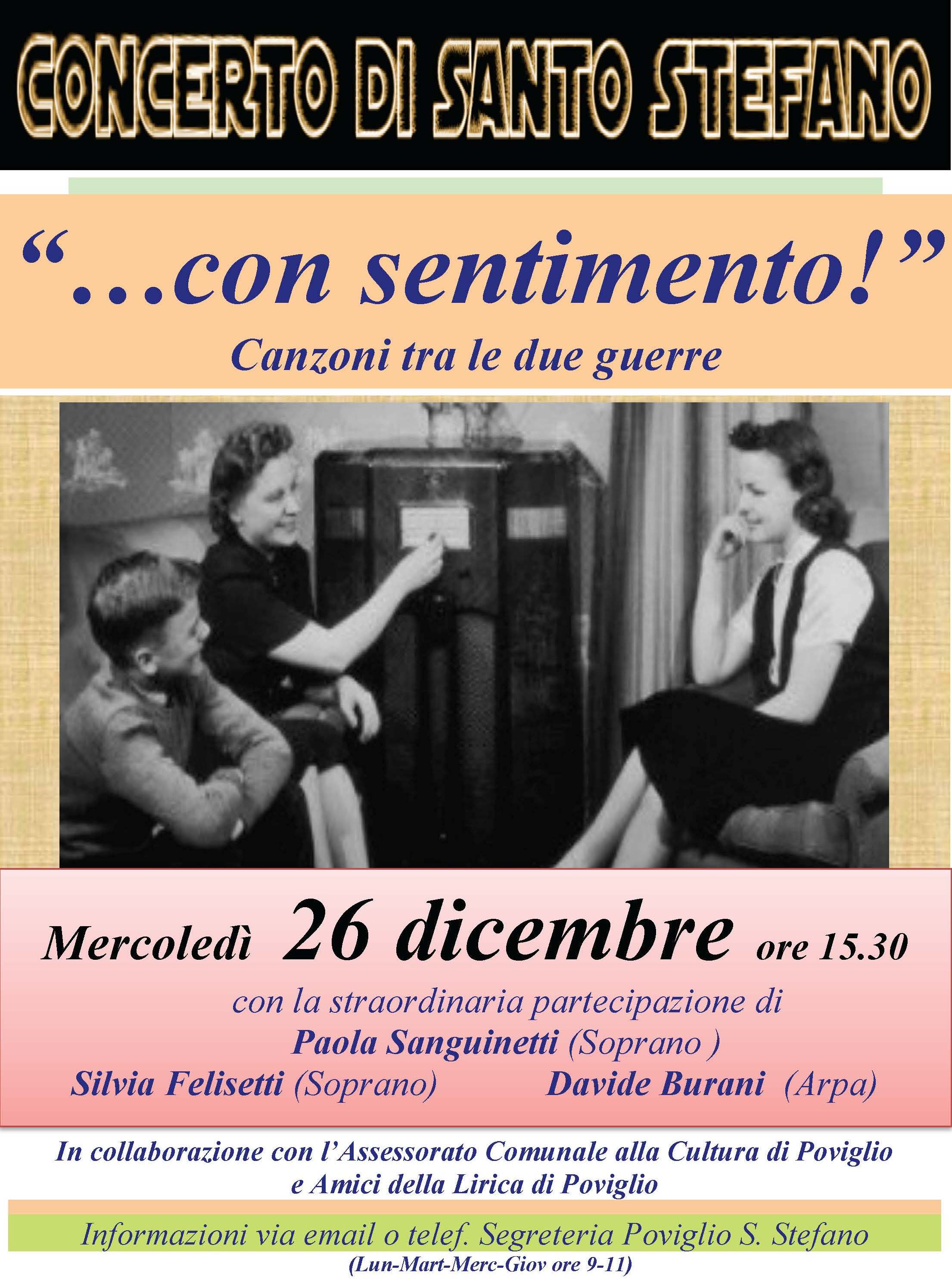 Locandina: 2018-19 » Concerto Lirico Santo Stefano 26-12-2018 v2