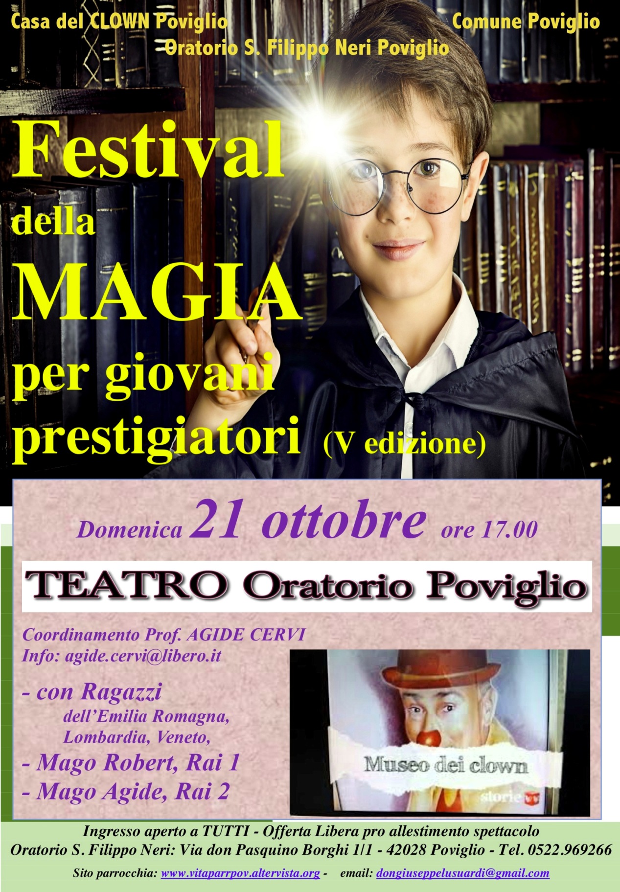 Locandina: 2018-19 &raquo; Festival della Magia 21-10-2018