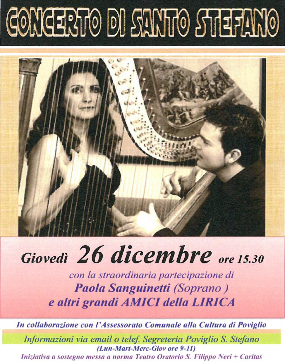 Locandina: 2019-20 » Concerto S Stefano 26-12-2019