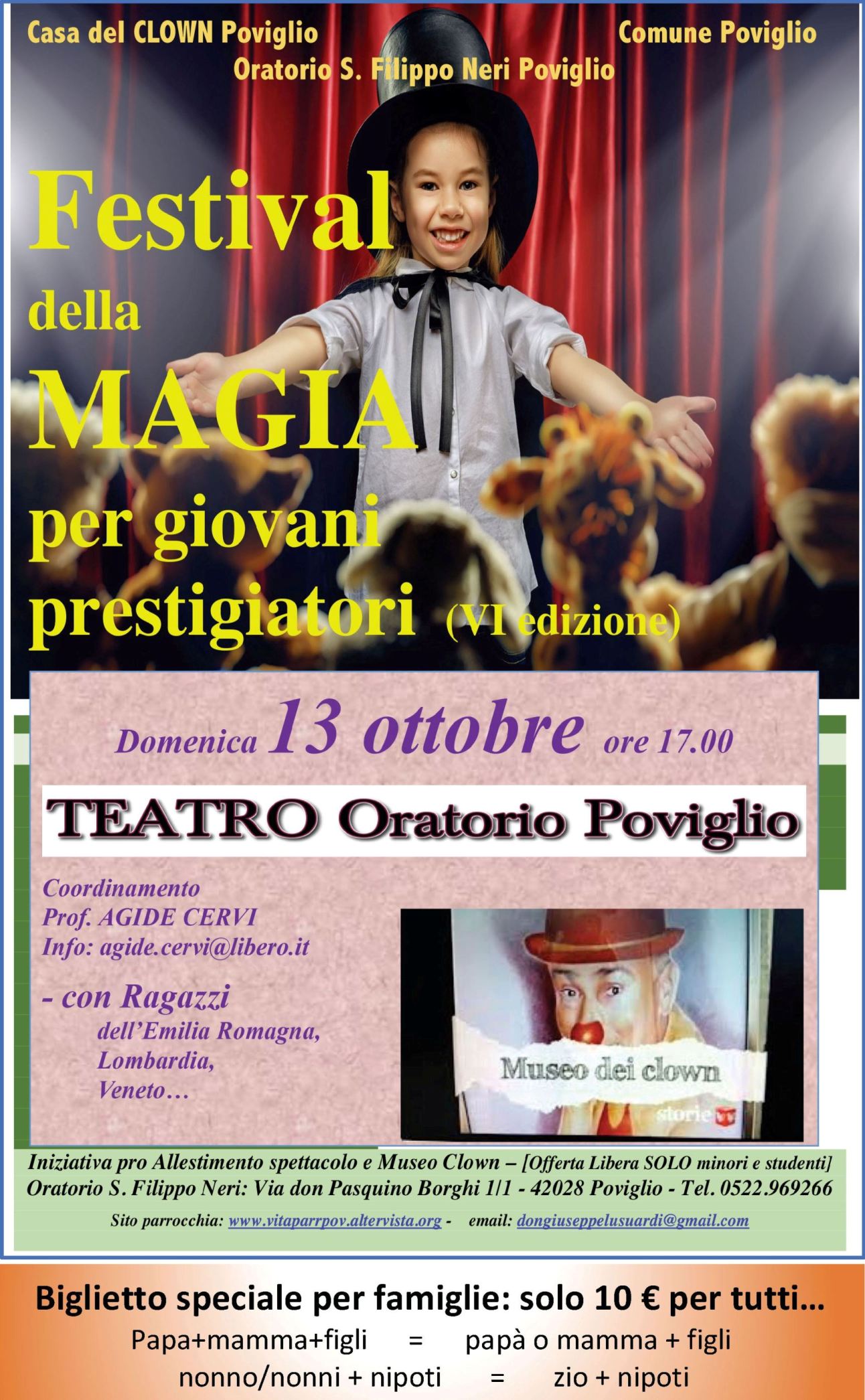 Locandina: 2019-20 » Festival Magia 13-10-2019