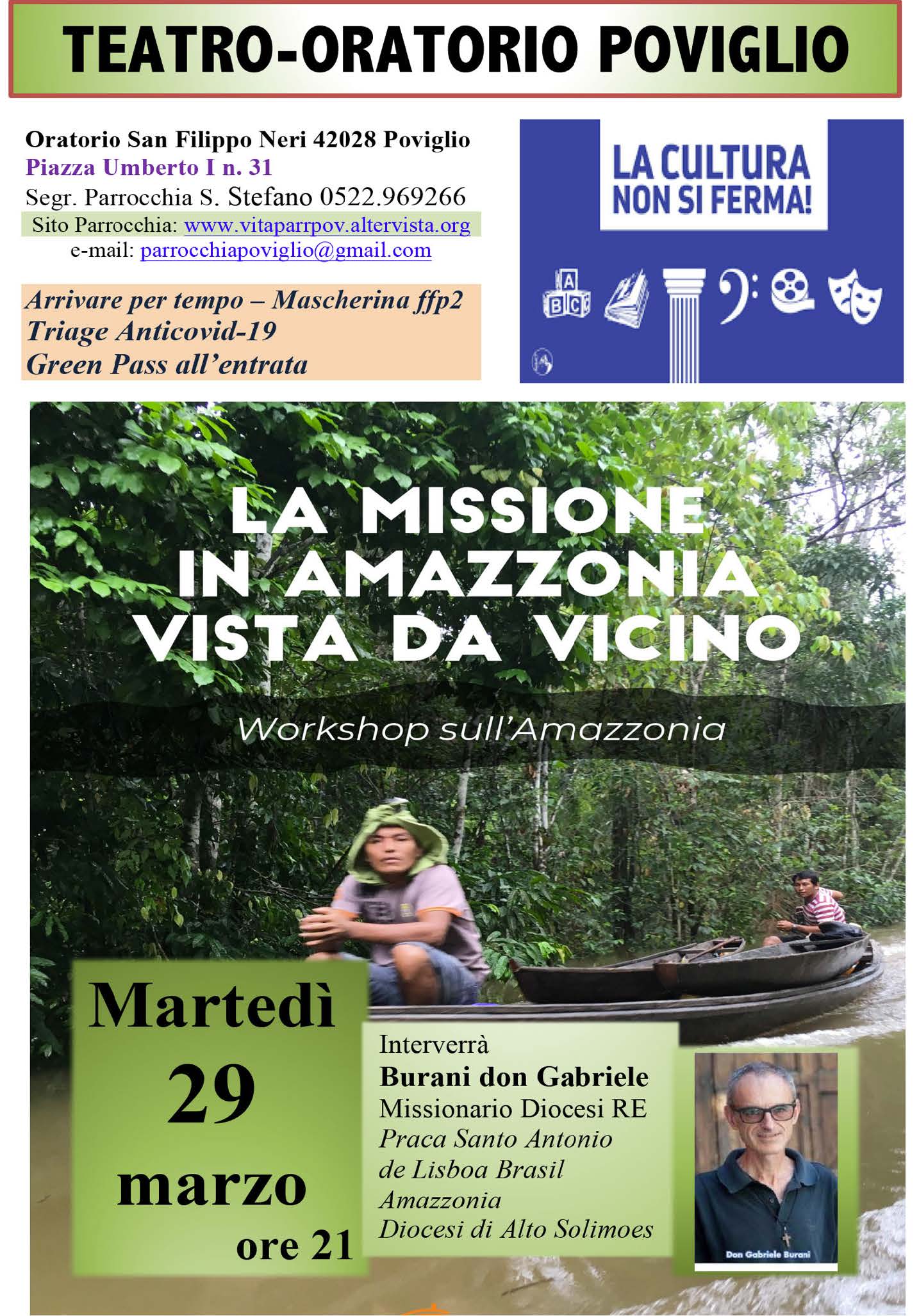 Locandina: 2021-22 » Amazzonia 29-03-2022