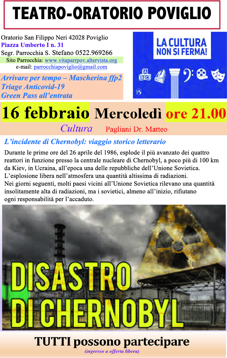 Locandina: 2021-22 &raquo; Incidente Chernobyl 2022-02-16