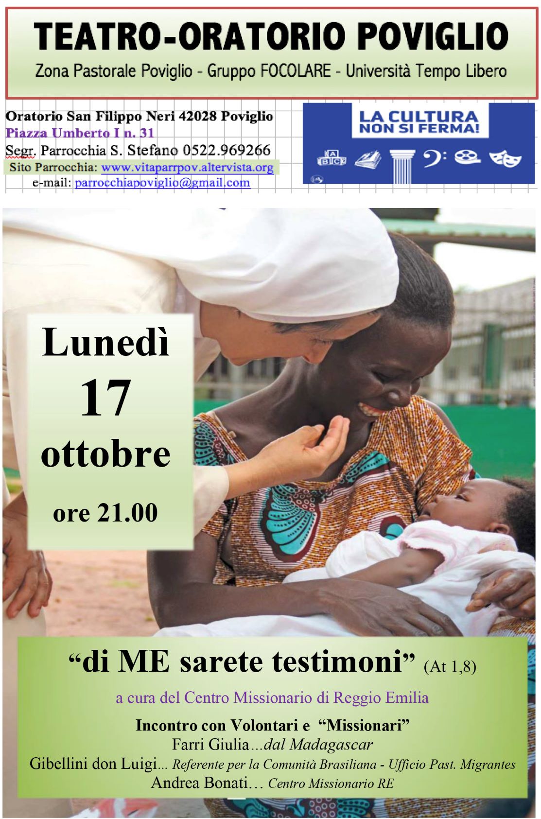 Locandina: 2022-23 &raquo; 01 Missioni 10-2022