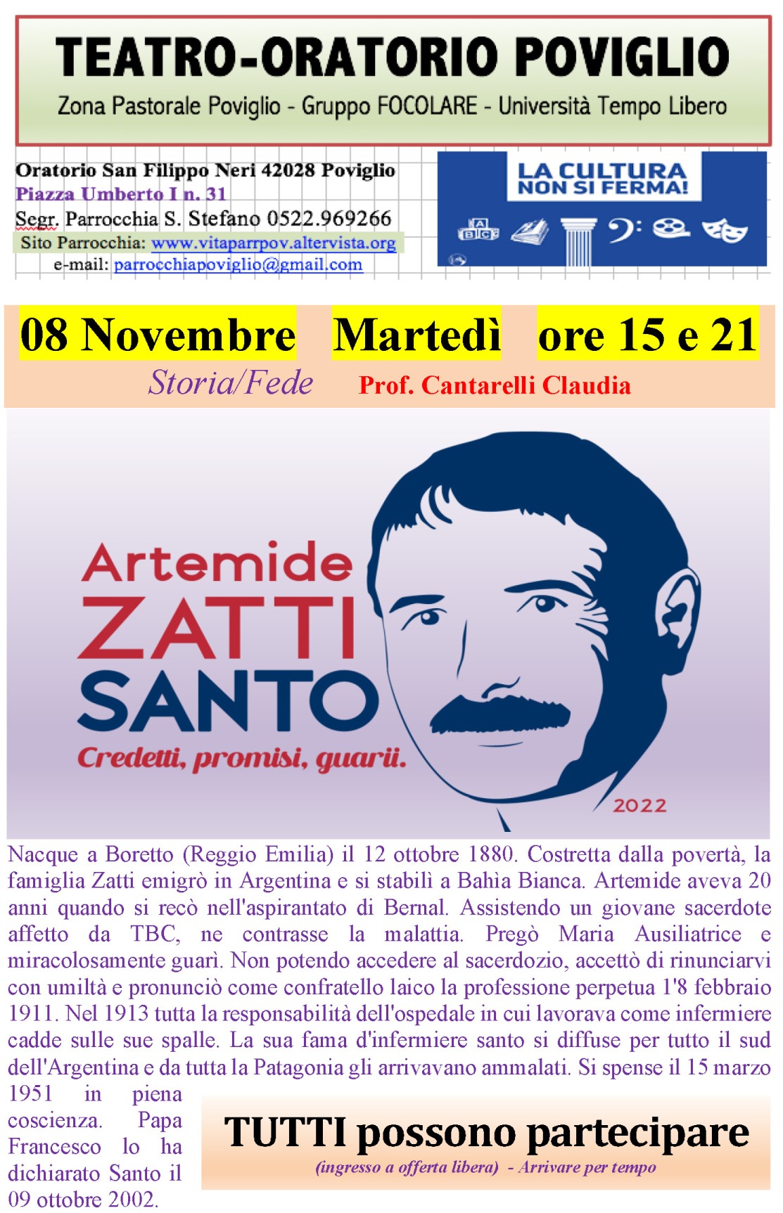 Locandina: 2022-23 &raquo; 03 Zatti 11-2022