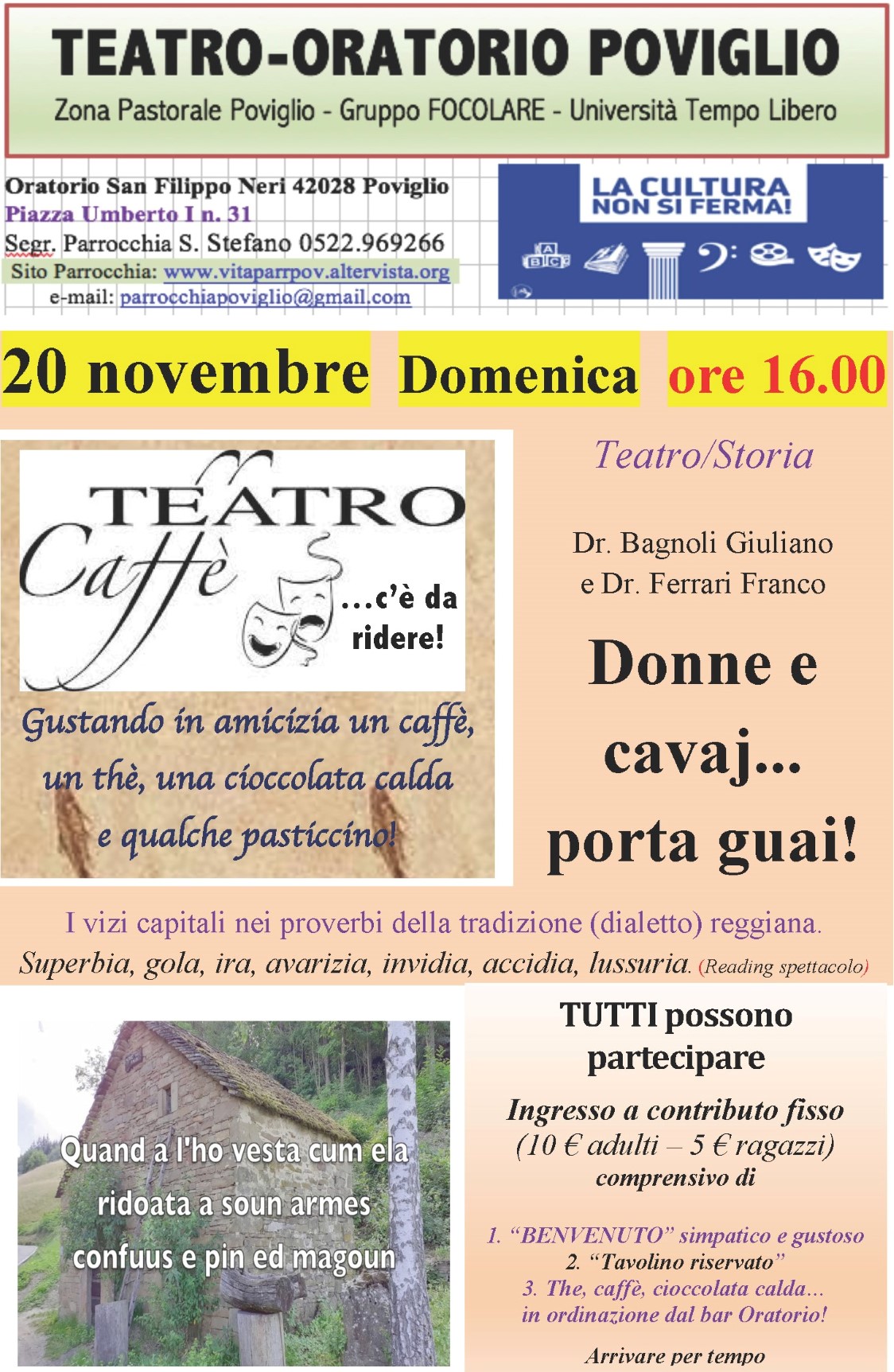 Locandina: 2022-23 &raquo; 05 Proverbi 11-2022